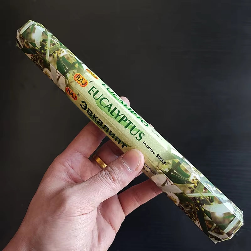 India Sandalwood Incense Sticks Meditation Lavender Sage Palo Santo Tibetan Line Incense Aromatherapy Lasting Fragrance