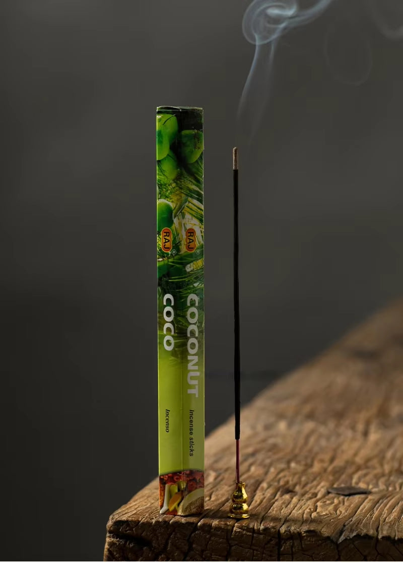 India Sandalwood Incense Sticks Meditation Lavender Sage Palo Santo Tibetan Line Incense Aromatherapy Lasting Fragrance