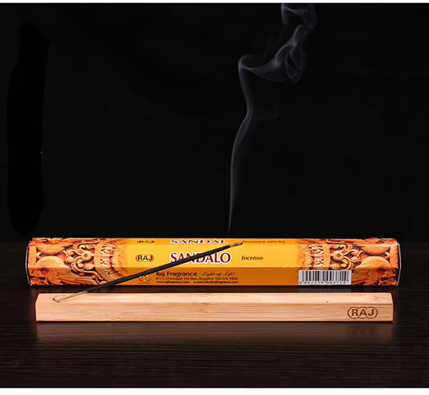 India Sandalwood Incense Sticks Meditation Lavender Sage Palo Santo Tibetan Line Incense Aromatherapy Lasting Fragrance