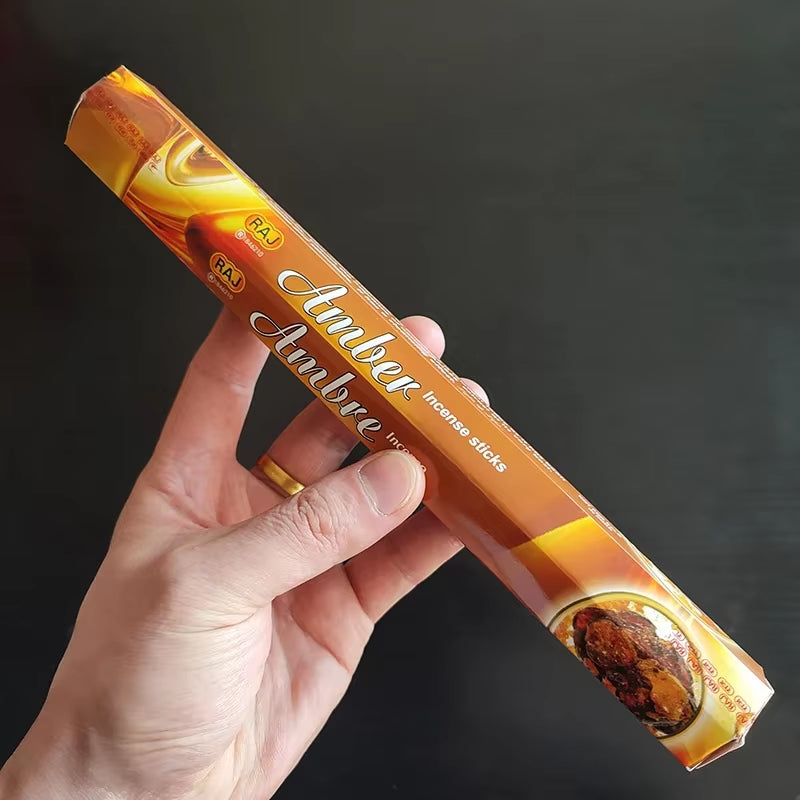 India Sandalwood Incense Sticks Meditation Lavender Sage Palo Santo Tibetan Line Incense Aromatherapy Lasting Fragrance