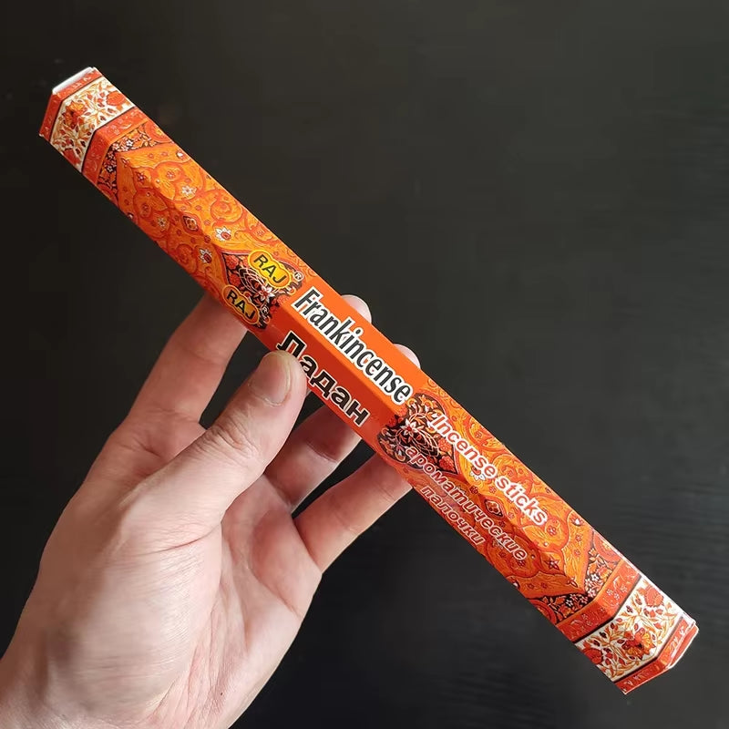 India Sandalwood Incense Sticks Meditation Lavender Sage Palo Santo Tibetan Line Incense Aromatherapy Lasting Fragrance