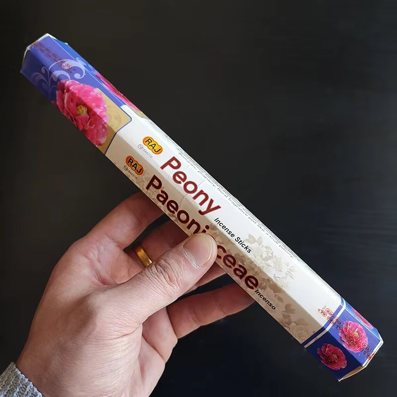 India Sandalwood Incense Sticks Meditation Lavender Sage Palo Santo Tibetan Line Incense Aromatherapy Lasting Fragrance
