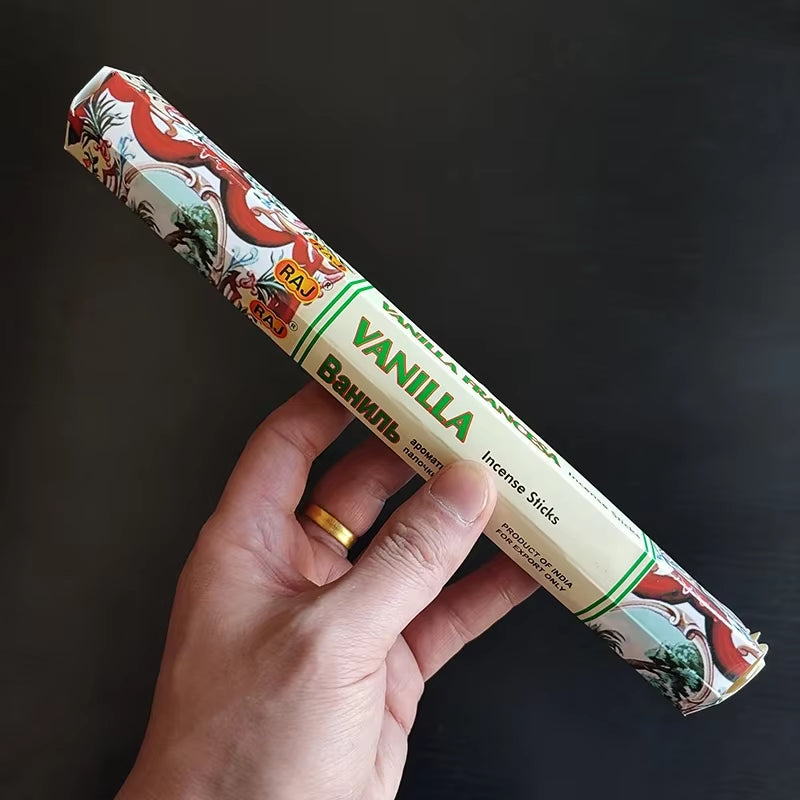 India Sandalwood Incense Sticks Meditation Lavender Sage Palo Santo Tibetan Line Incense Aromatherapy Lasting Fragrance