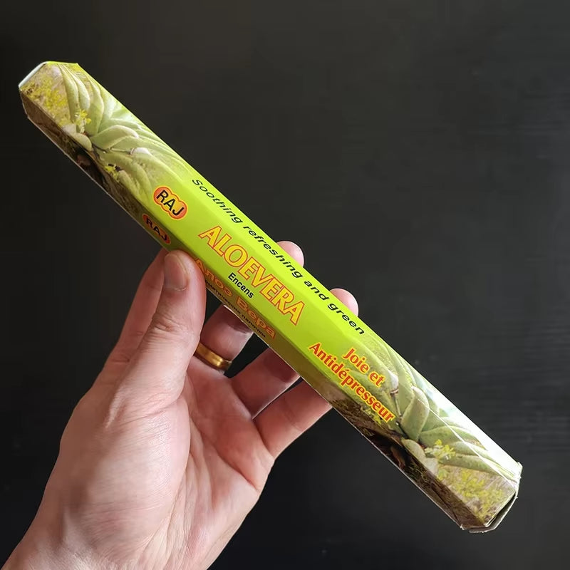 India Sandalwood Incense Sticks Meditation Lavender Sage Palo Santo Tibetan Line Incense Aromatherapy Lasting Fragrance