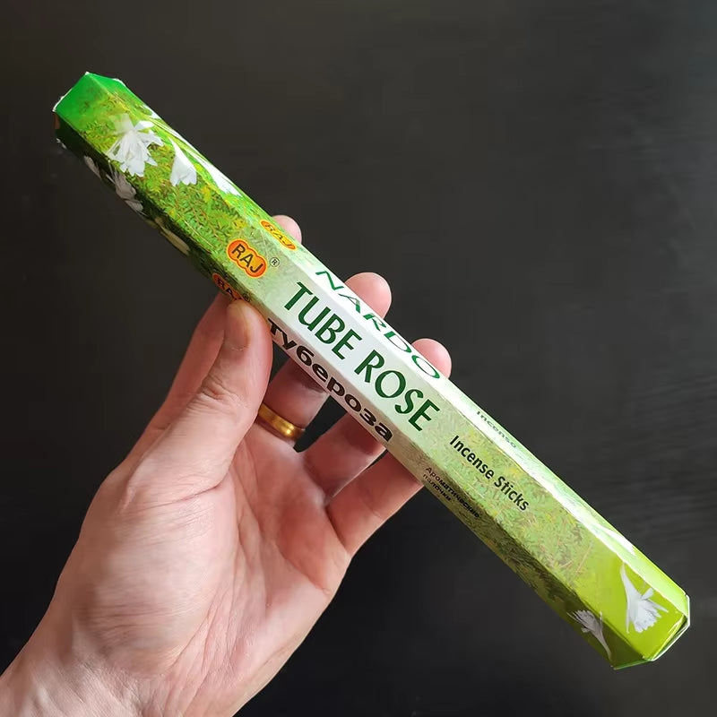 India Sandalwood Incense Sticks Meditation Lavender Sage Palo Santo Tibetan Line Incense Aromatherapy Lasting Fragrance