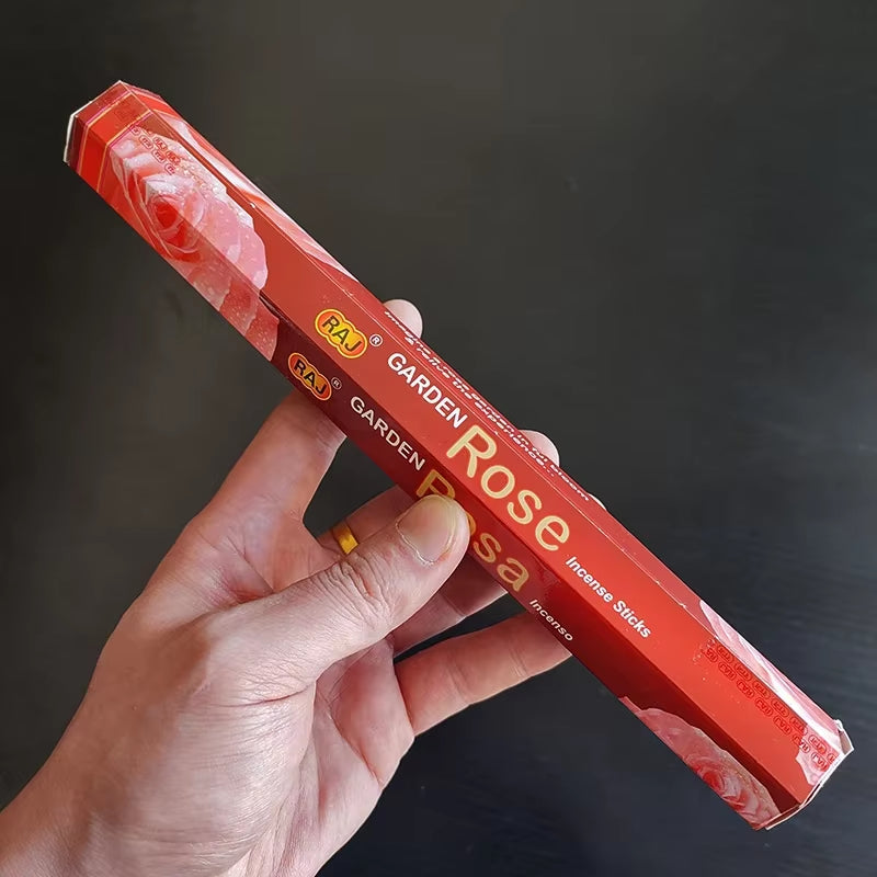 India Sandalwood Incense Sticks Meditation Lavender Sage Palo Santo Tibetan Line Incense Aromatherapy Lasting Fragrance