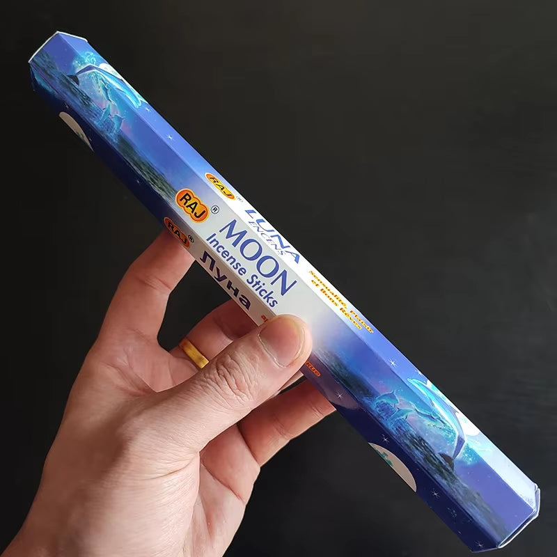 India Sandalwood Incense Sticks Meditation Lavender Sage Palo Santo Tibetan Line Incense Aromatherapy Lasting Fragrance