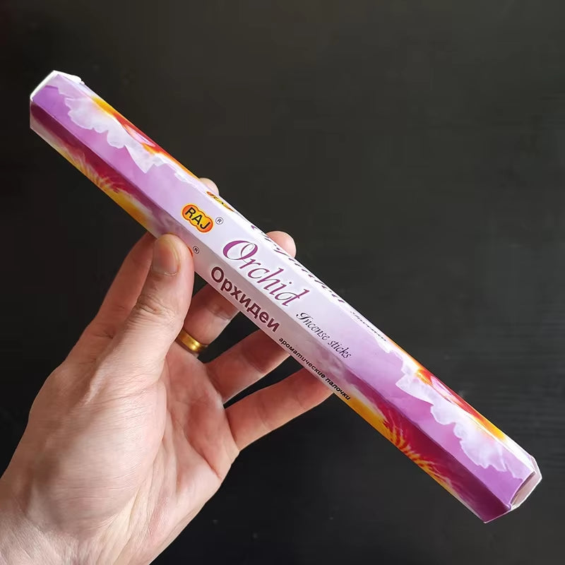 India Sandalwood Incense Sticks Meditation Lavender Sage Palo Santo Tibetan Line Incense Aromatherapy Lasting Fragrance