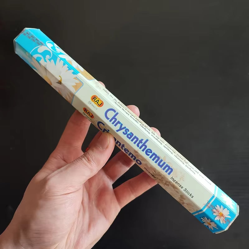 India Sandalwood Incense Sticks Meditation Lavender Sage Palo Santo Tibetan Line Incense Aromatherapy Lasting Fragrance