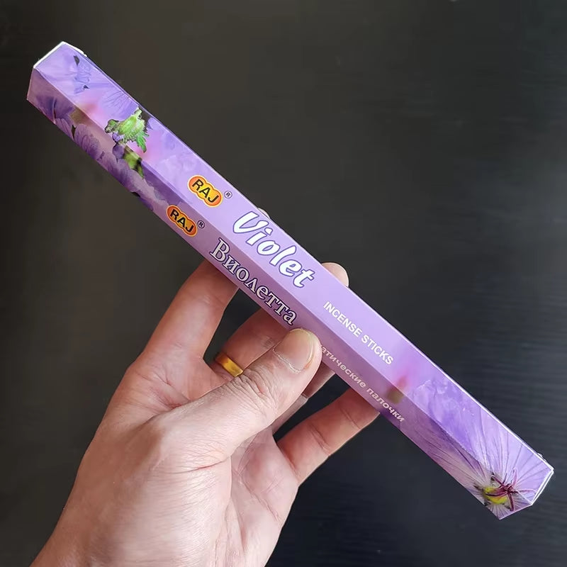 India Sandalwood Incense Sticks Meditation Lavender Sage Palo Santo Tibetan Line Incense Aromatherapy Lasting Fragrance