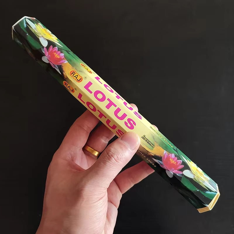 India Sandalwood Incense Sticks Meditation Lavender Sage Palo Santo Tibetan Line Incense Aromatherapy Lasting Fragrance