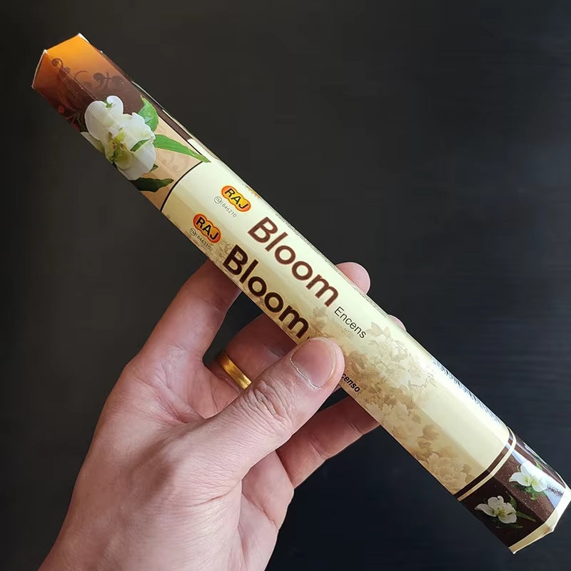 India Sandalwood Incense Sticks Meditation Lavender Sage Palo Santo Tibetan Line Incense Aromatherapy Lasting Fragrance